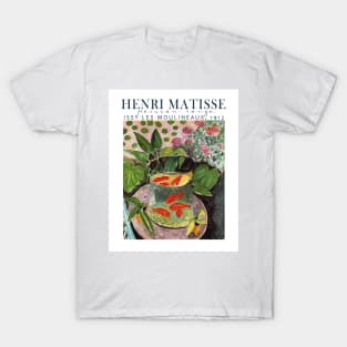 Poisson Rouge Henri Matisse  Exhibition poster T-Shirt